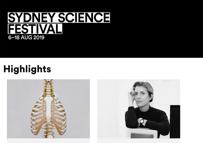 Sydney Science Festival 2019