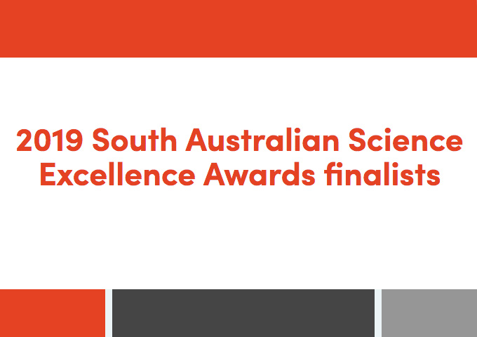 Finalists: Unsung Hero Awards of South Australian Science 2019